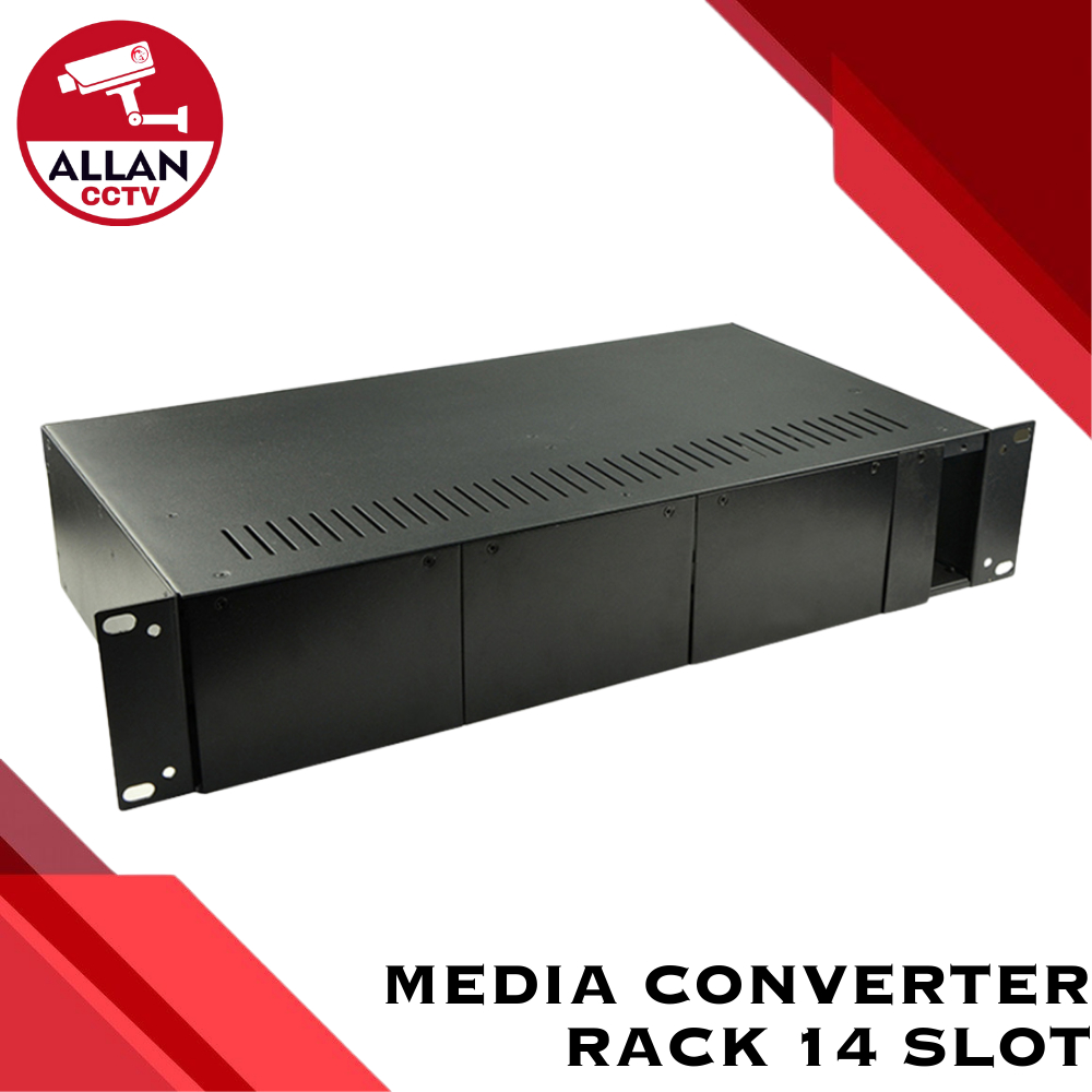 Allan 14-Slot Ethernet Network Media Converter Rack FC Fiber Channel ...