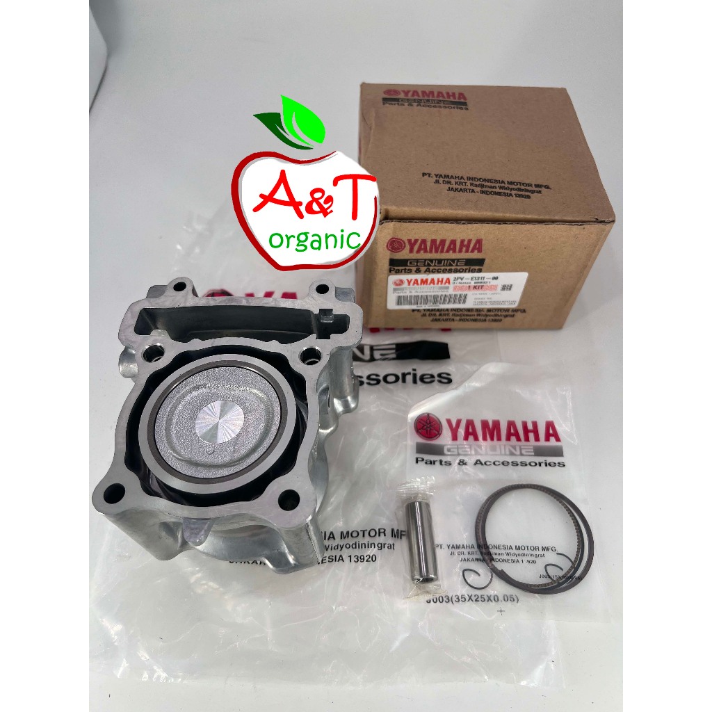 2PV Cylinder Block Set with piston kit set for Yamaha Sniper 150 ...