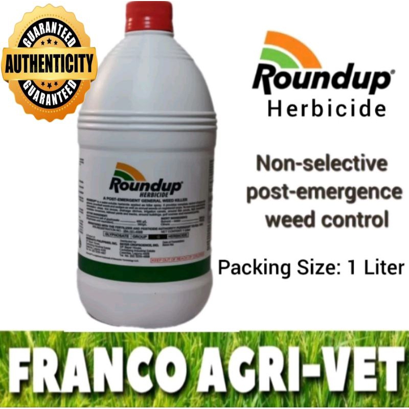 Roundup Herbicide 1 Liter | Shopee Philippines