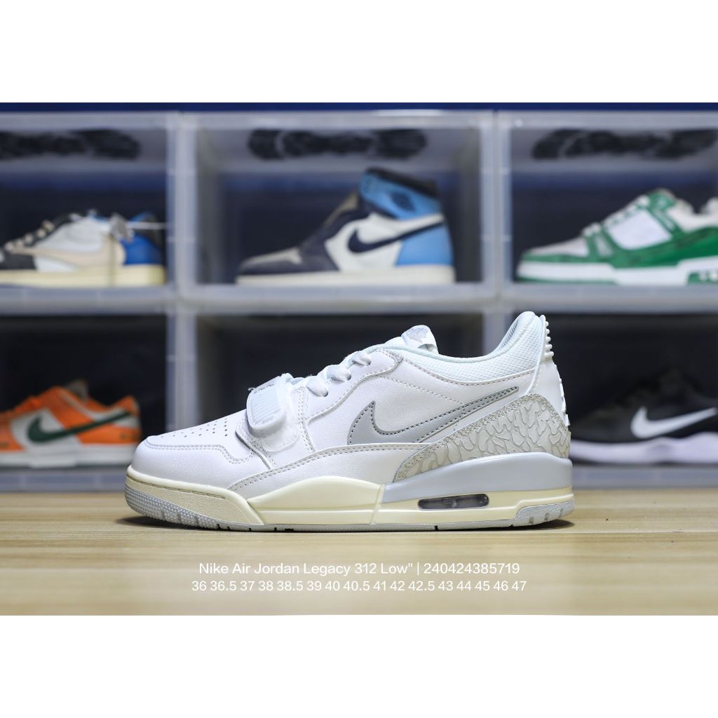 Nike Air Jordan Legacy 312 grey white Basketball shoes | Shopee Philippines