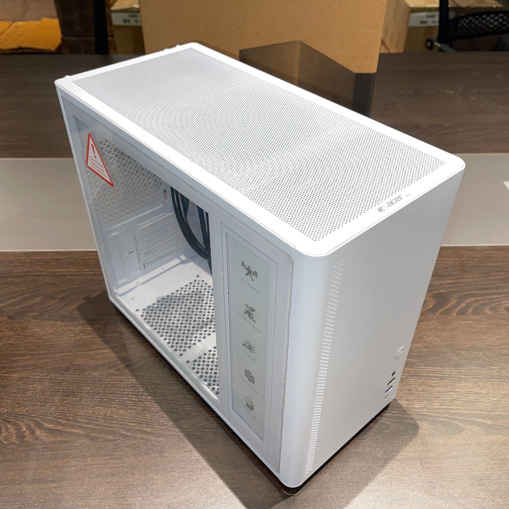 MY.PC acer U351 Tempered Glass Micro-ATX/ITX Gaming computer Case black ...