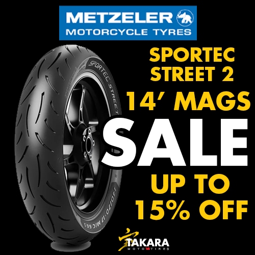 Metzeler Sportec Street 80/90 - 14 40S TL (Vorder-/Hinterreifen) - Kaufen
