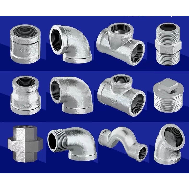 GI FITTINGS GALVANIZED FOR PLUMBING WORKS 20MM32MM Shopee Philippines