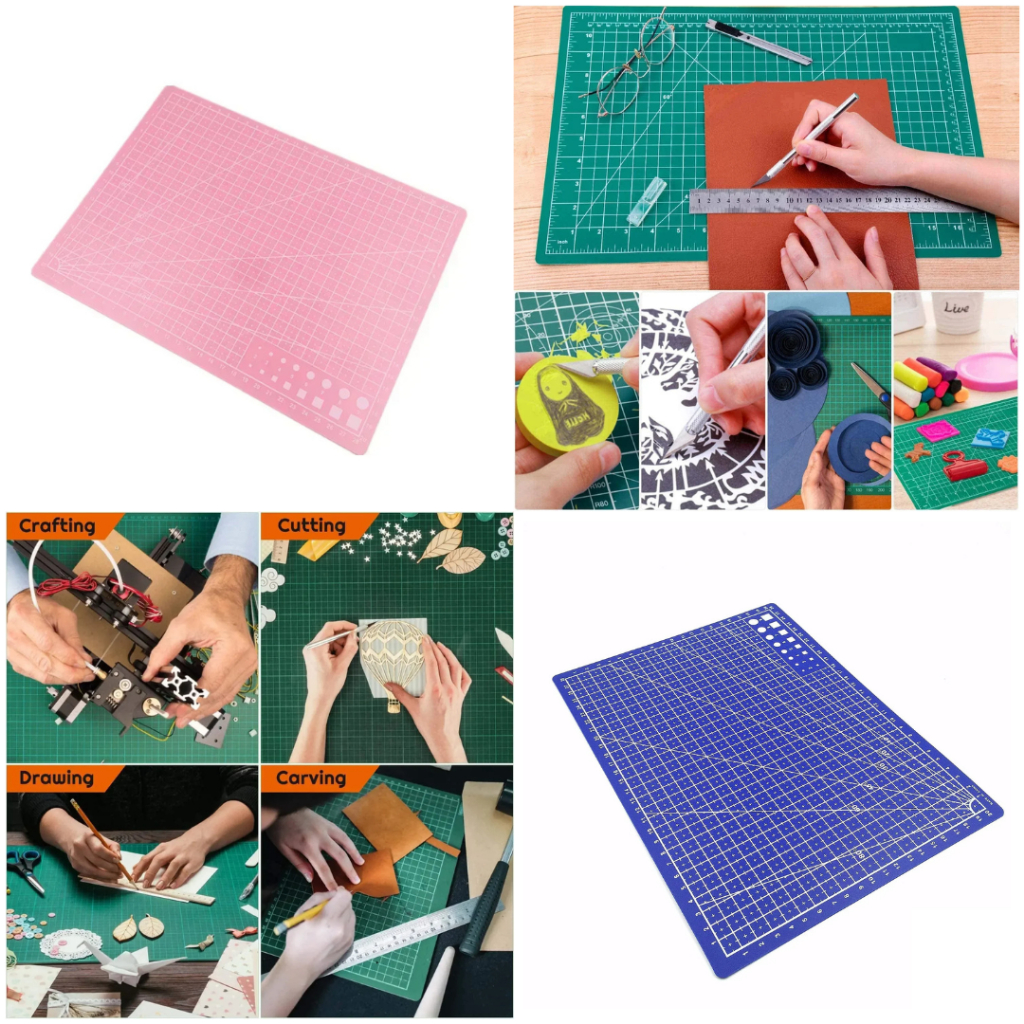 PVC Cutting Mat Self-Healing A3 A4 Pad Double-sided DIY Tool Board ...