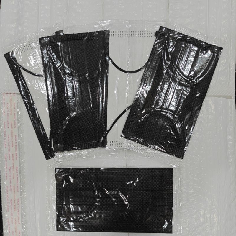 Singapore Shoppe Faith 3Ply Surgical Masks (Black) | Shopee Philippines