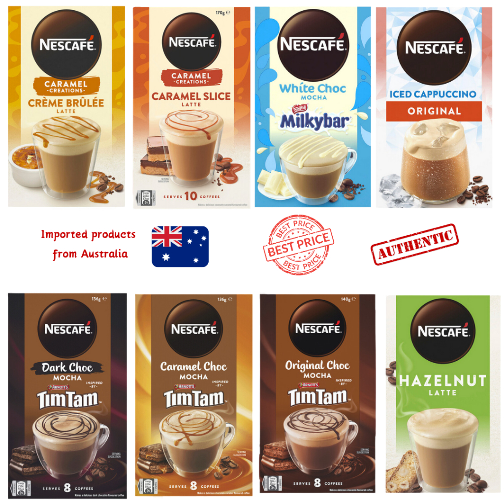 NescafÉ Coffee 8 10 Sachets Ready To Drink Timtam Dark Chocolate 