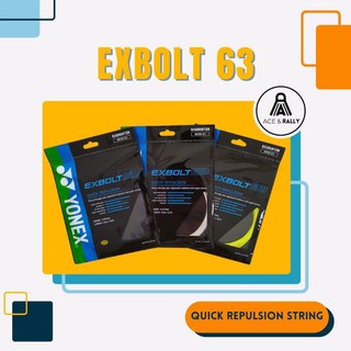 YONEX Exbolt 63 badminton string | Shopee Philippines