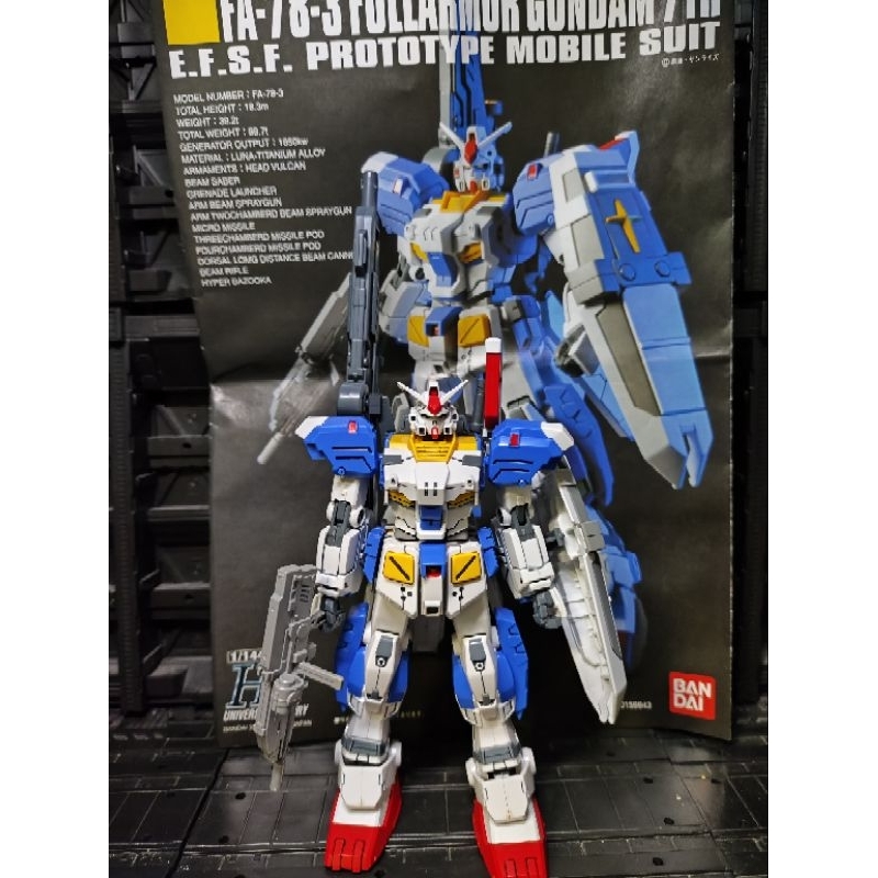 HG 1/144 FA-78-3 Full Armor Gundam 7th | Shopee Philippines
