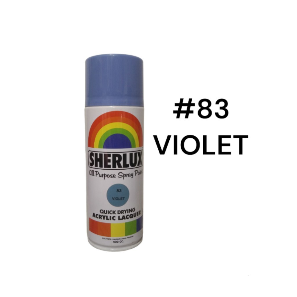 original SHERLUX ALL purpose spray paint 400cc | Shopee Philippines