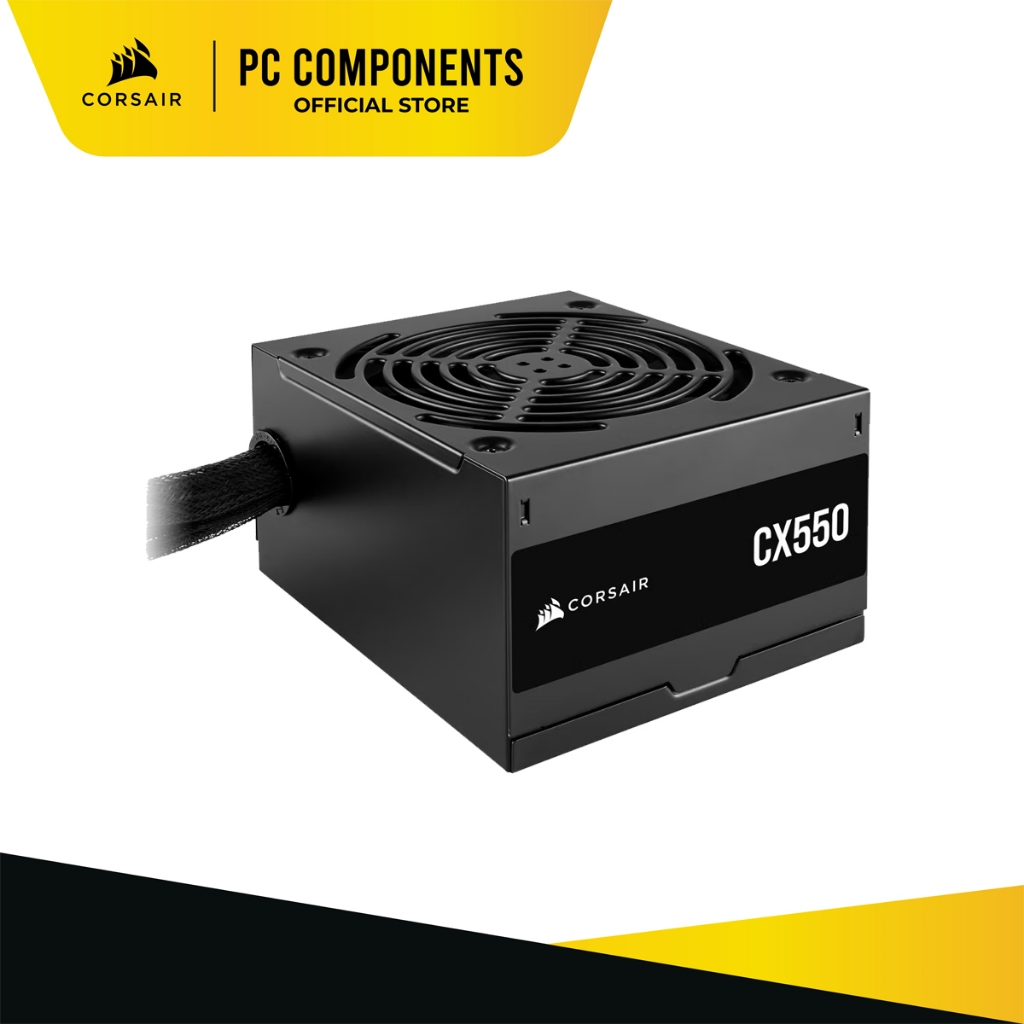 CORSAIR CX Series CX550 – 550 Watt 80 PLUS Bronze ATX Power Supply CP ...