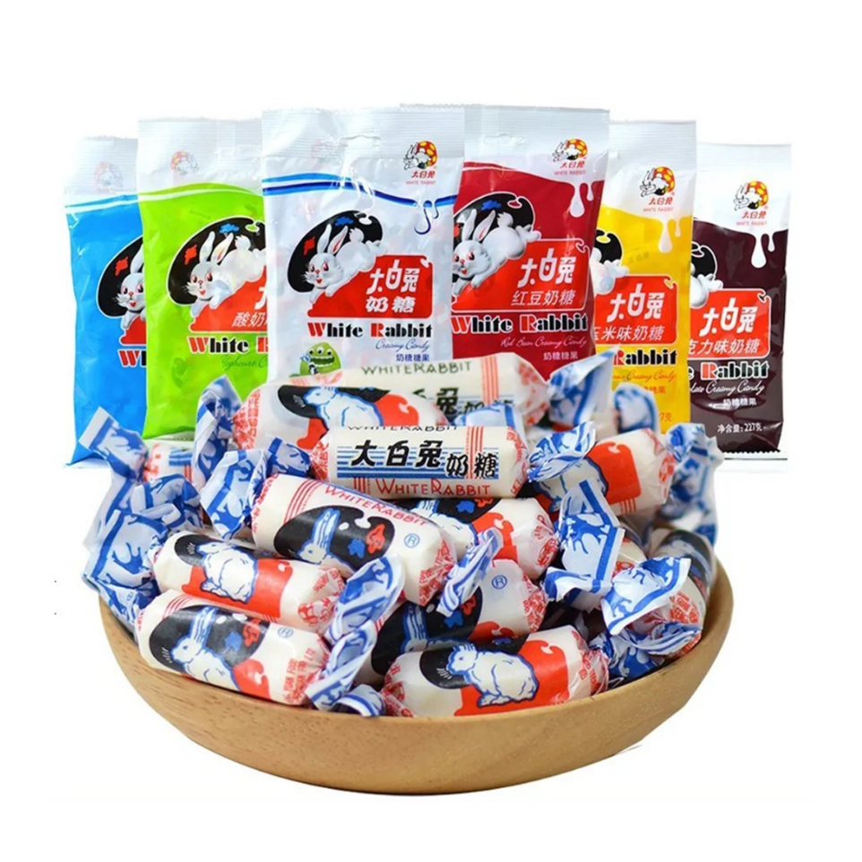 White Rabbit Creamy Milky Candy 227 g - Original Flavor / Cool Mint ...
