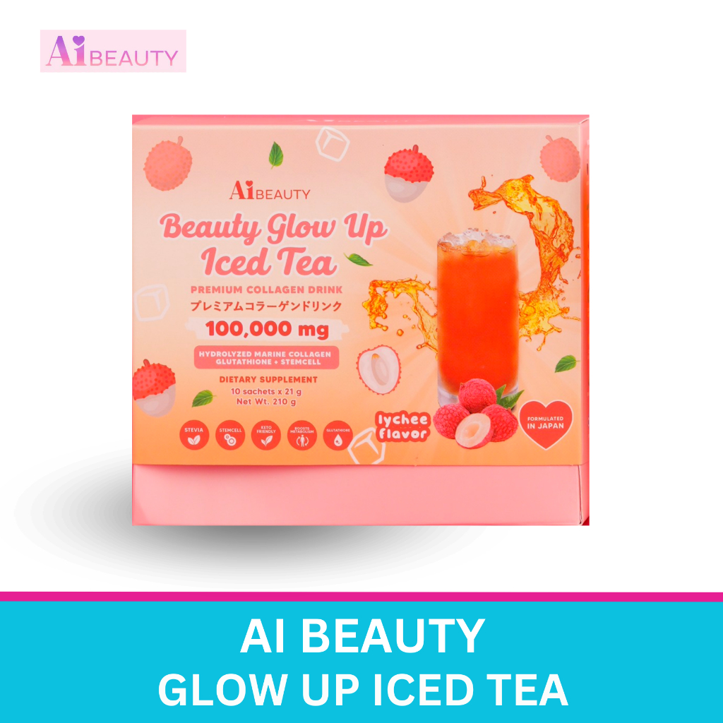 Ai Beauty Glow Up Iced Tea by Ivana Alawi Collagen Drink Japan Lemona ...