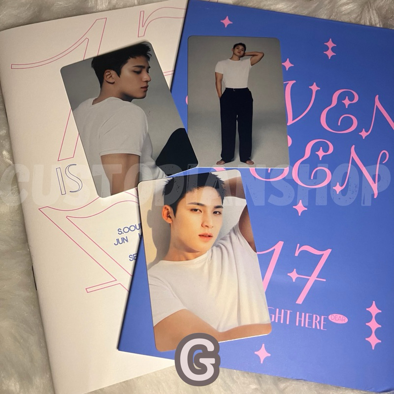 Onhand] 17 IS RIGHT HERE Mingyu Dear Version Binder Photocards