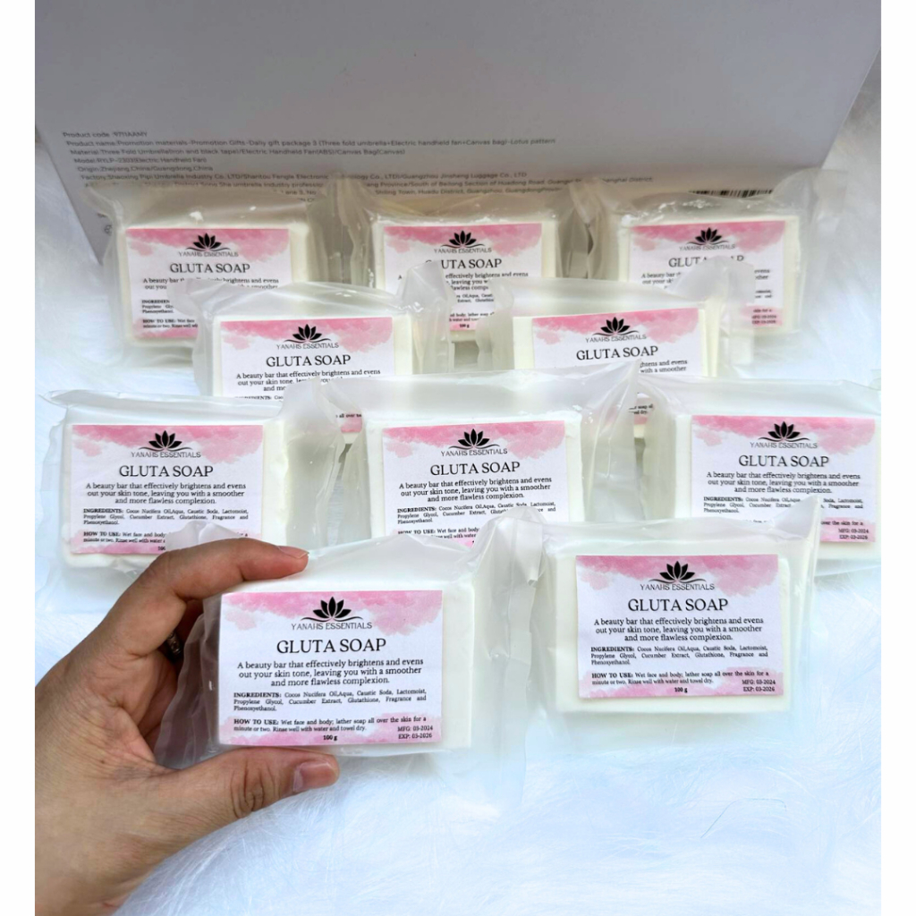 Gluta Soap Whitening Brightness and Even out your skin tone, leaving ...