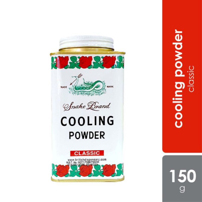 SNAKE BRAND PRICKLY HEAT COOLING POWDER (MALAYSIAN VARIANT) | Shopee ...