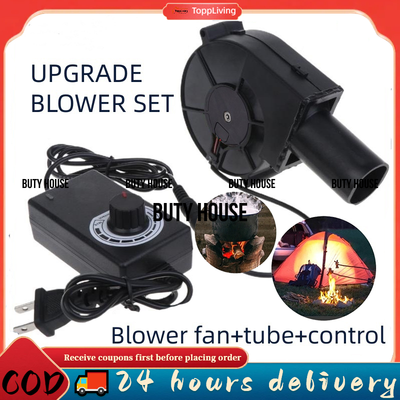 Blower fan for kalan BBQ Fan Air Blower 12V Large Portable Blower with ...