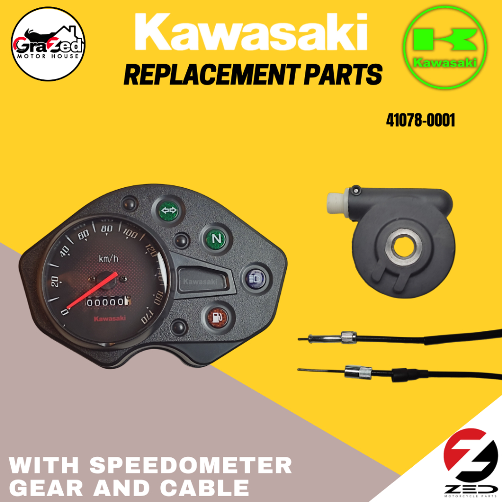 Kawasaki Fury Speedometer Gauge replacament Shopee Philippines