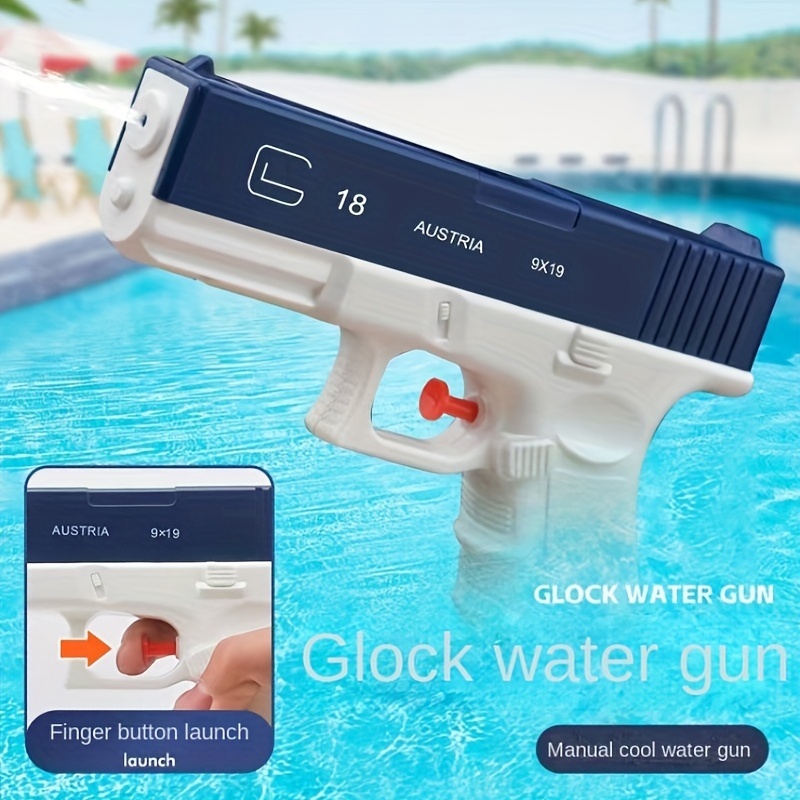 Back Chamber Glock Children's Manual Burst Small Water Gun Outdoor ...