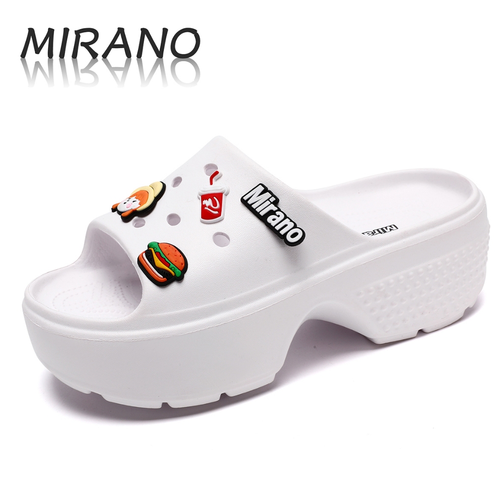 FREE JIBBITS MIRANO fashion women high heel sandal ladies wedge slipon ...
