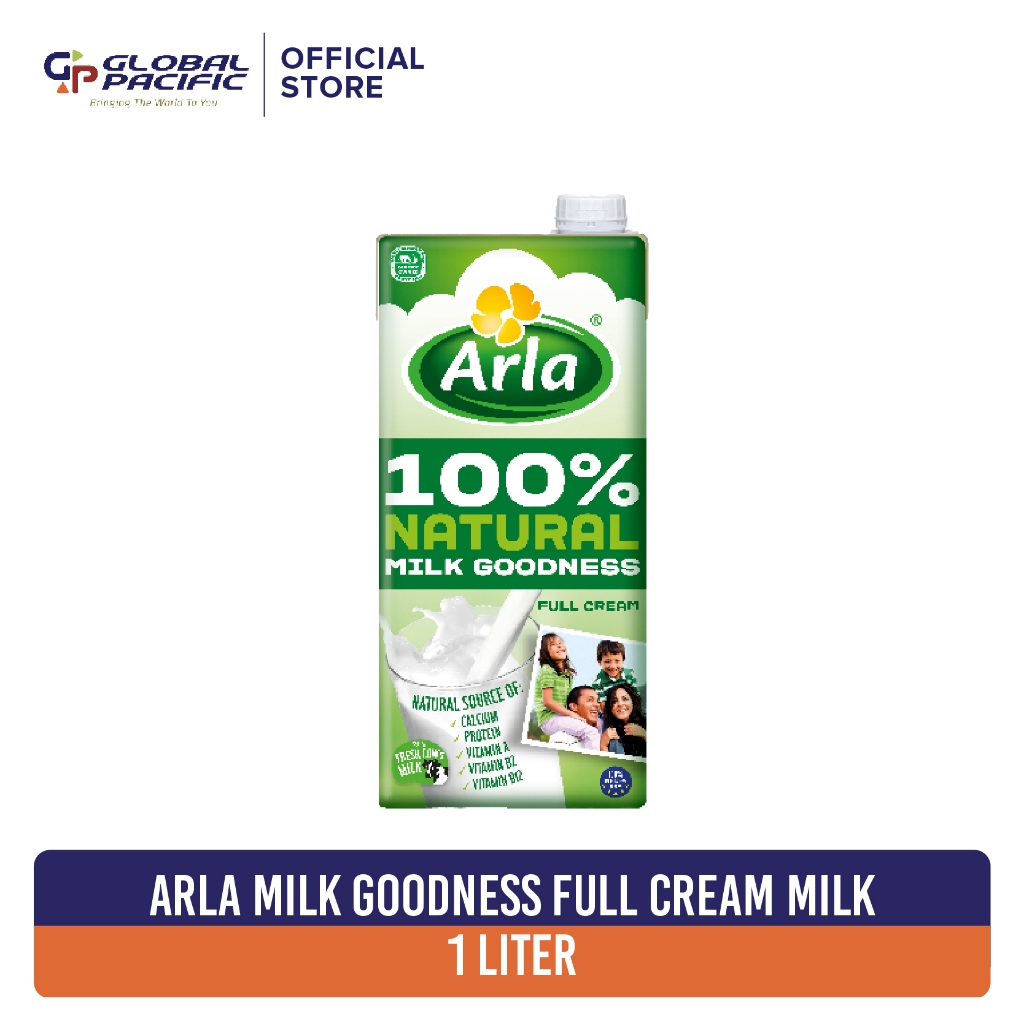 Arla Milk Goodness Full Cream Milk 1L | Shopee Philippines