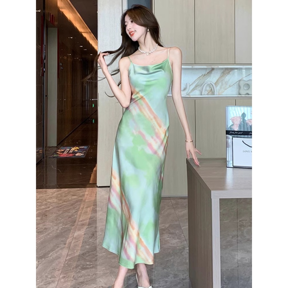 dark green dress with cardigan Mac Duggal #5687 Green Sequined One Shoulder Draped Lace Up Gown Sage Green  | Shop Bridesmaids Dresses | 10% Off Your First Order | Shaide main image 0
