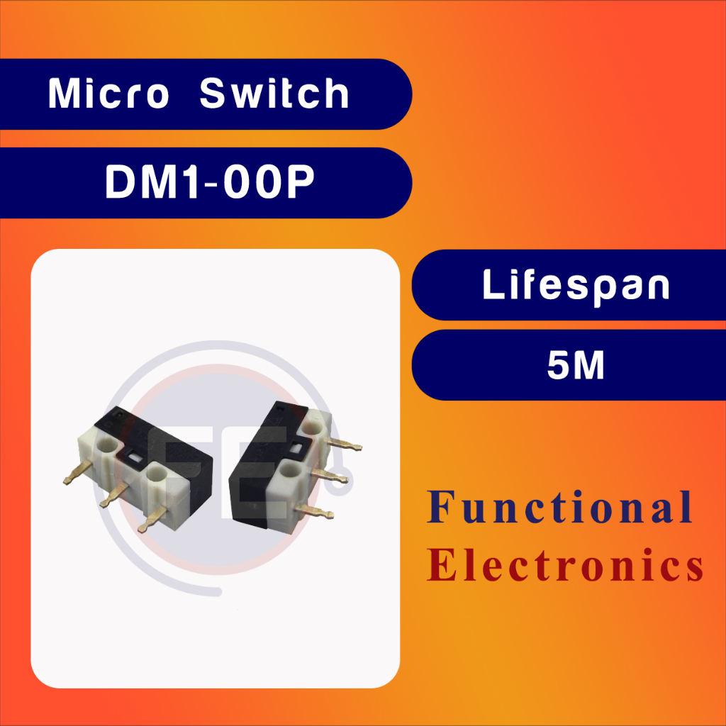 YD-003 DM1-00P Mouse Clickers Micro Switch 5M LifeSpan | Shopee Philippines
