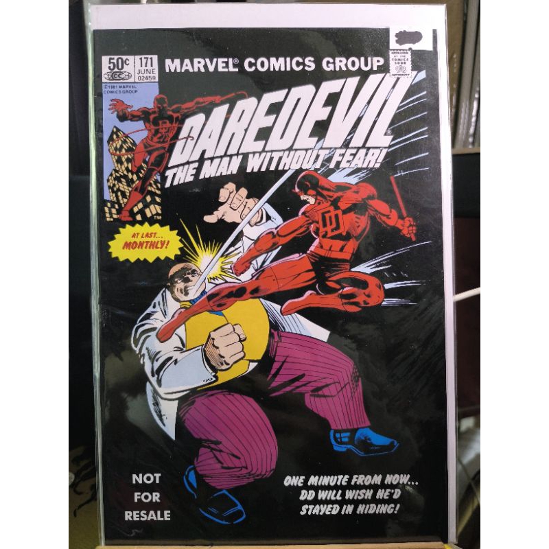 Marvel Comics Daredevil Marvel Legends Reprint #171 | Shopee Philippines