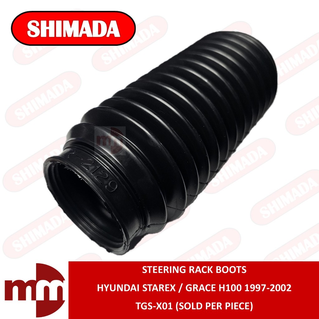 SHIMADA Steering Rack Boots for HYUNDAI STAREX / GRACE H100 1997-2002 ...