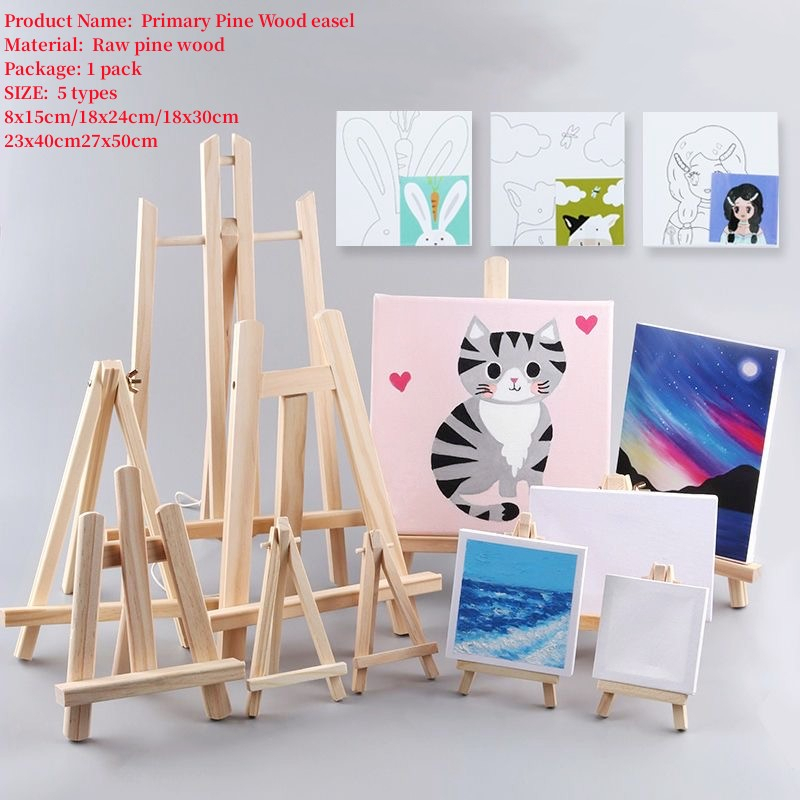 Stuelloaf Adjustable Wooden Painting Easel,Art Easel Stand Hold Up To 48'',for Wedding Sign, Drawing For Adults, Begginners And Students