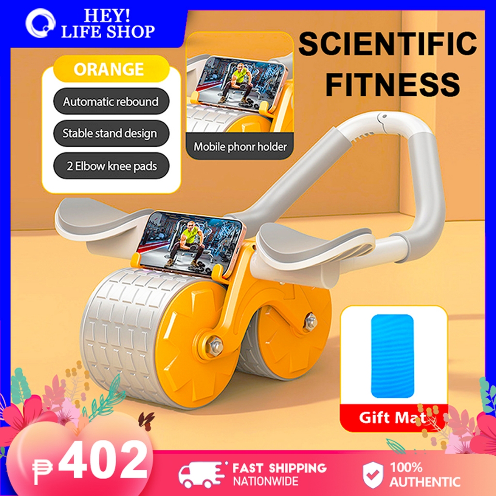 Fitness Rebound Abdominal Wheel Equipment For Balance And Core Strength