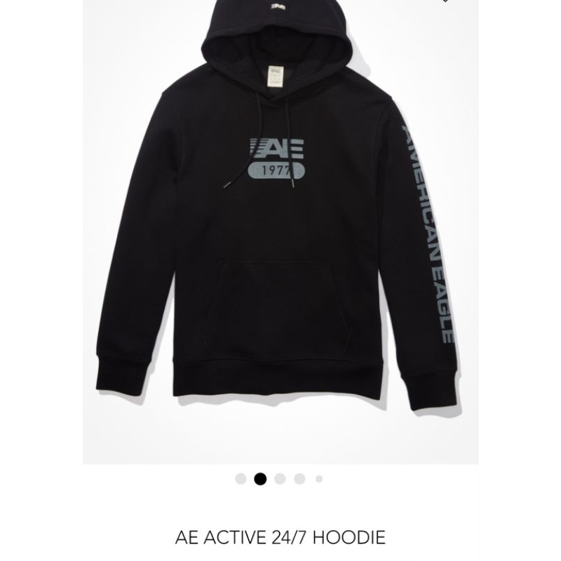 AMERICAN EAGLE HOODIE BLACK Meduim Shopee Philippines