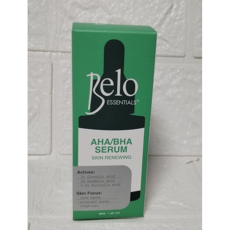 Belo AHA/BHA skin renewing (30ml) | Shopee Philippines