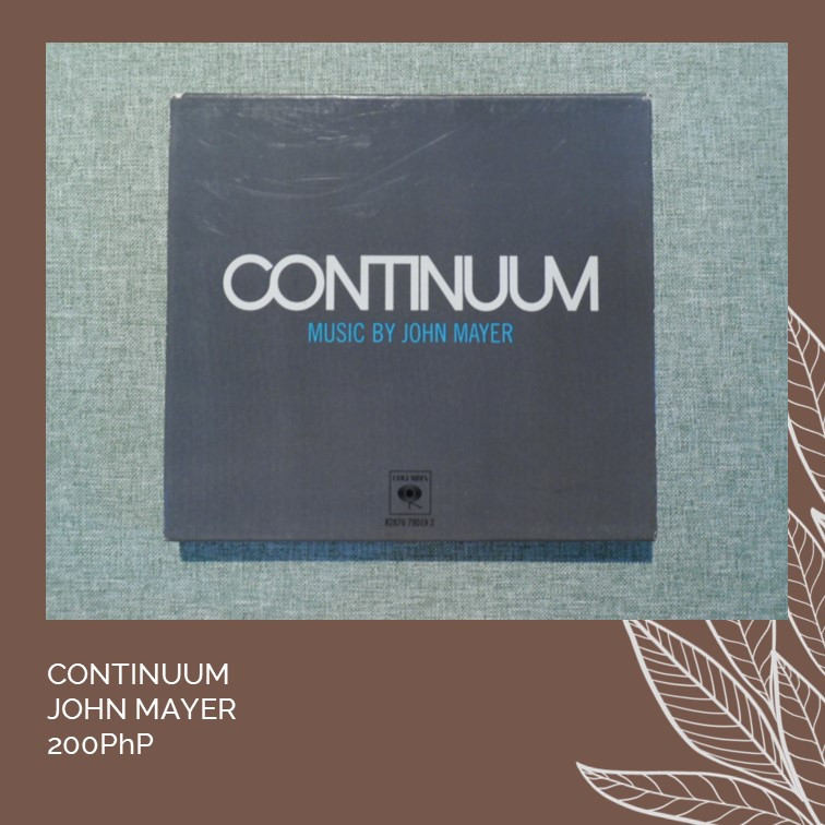 Continuum - John Mayer | Shopee Philippines