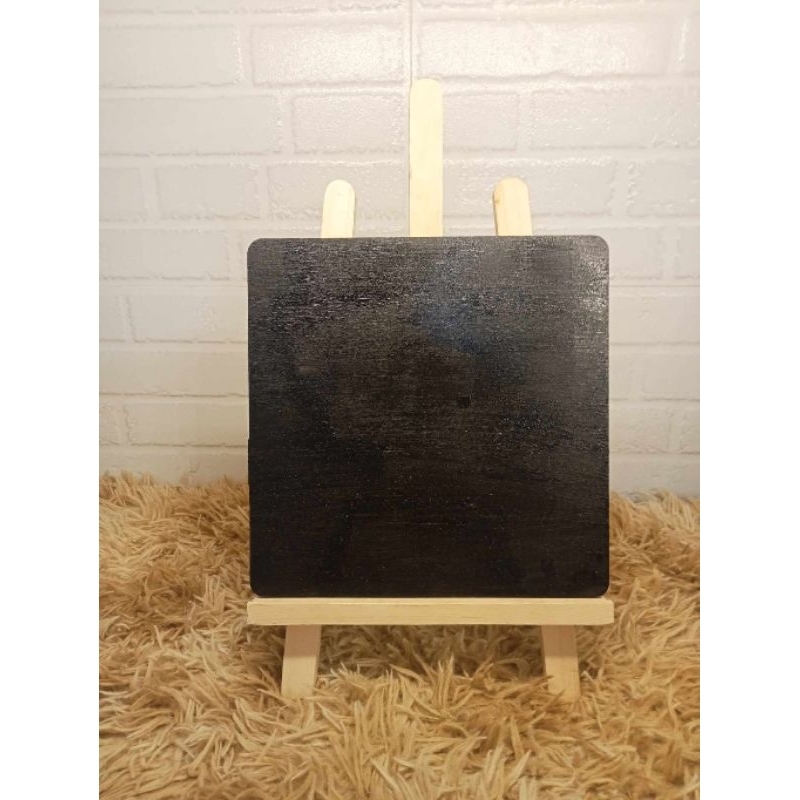 Mini Board Mini Easel Stand Table Top Menu Board Back to Back | Shopee ...