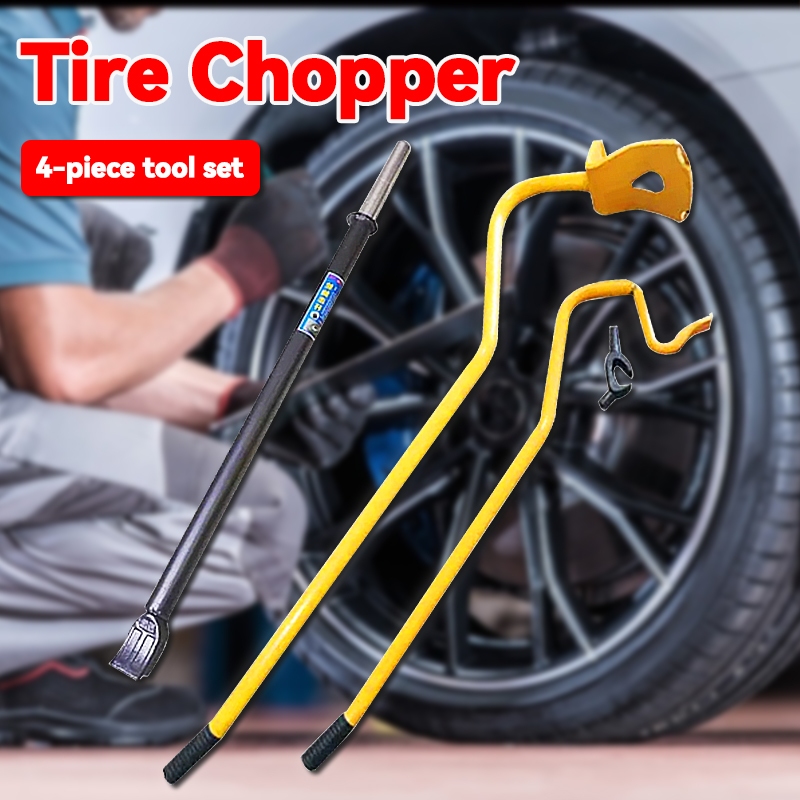 Tire Mount Demount Tool,4PCS Tire Changer Demount Tool Adapted to ...