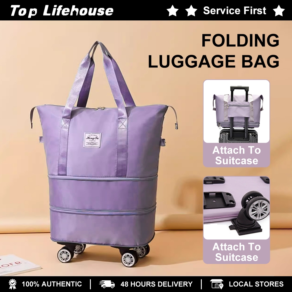 Luggage Bag Travel Bag Universal Wheel Folding Air Consignment Bag ...