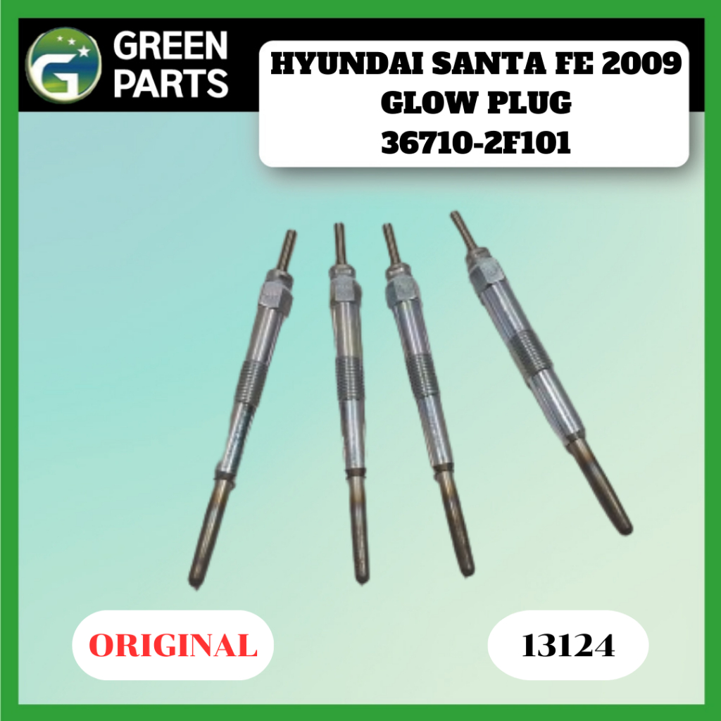 GLOW PLUG (HEATER PLUGS) FOR HYUNDAI SANTA FE MODEL 2009 DOHC (ORIGINAL