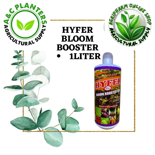 Hyfer Plus Foliar Fertilizer Bloom Booster Red 1Liter | Shopee Philippines