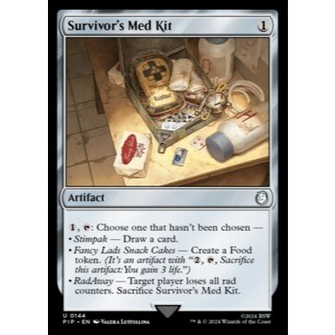 Survivor's Med Kit - Universes Beyond: Fallout (PIP) - COLORLESS ...