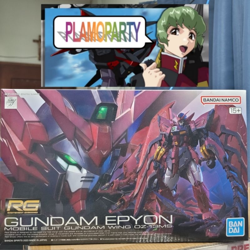 RG Gundam Epyon Bandai Model Kit | Shopee Philippines