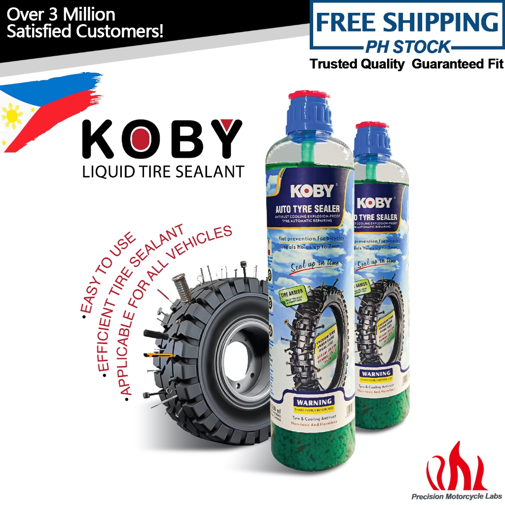 Motorcycle Original Auto Koby Tire Sealant Liquid Anti-Flat Tyre For ...