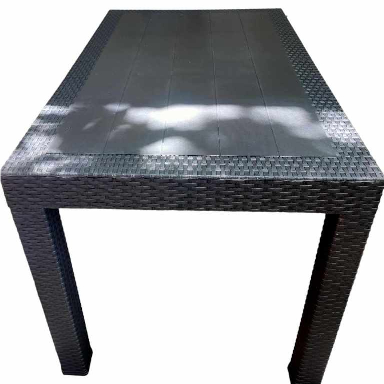 6 SEATERS RATTAN DINNING TABLE/RATTAN TABLE (24X38) RECTANGLE TABLE ...