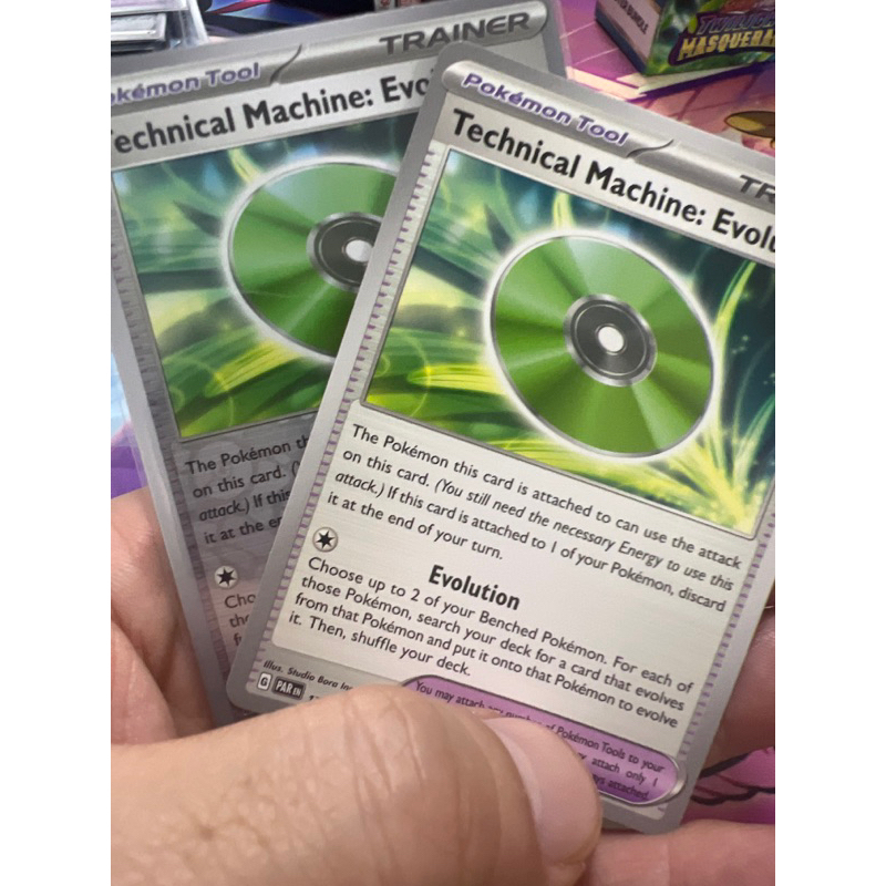 Pokemon TCG Technical Machine Evolution 178/182 Paradox Rift | Shopee ...