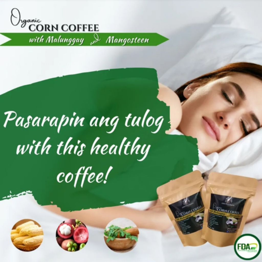 Organic Corn Coffee with Mangosteen and Malunggay 100g: Ideal for ...