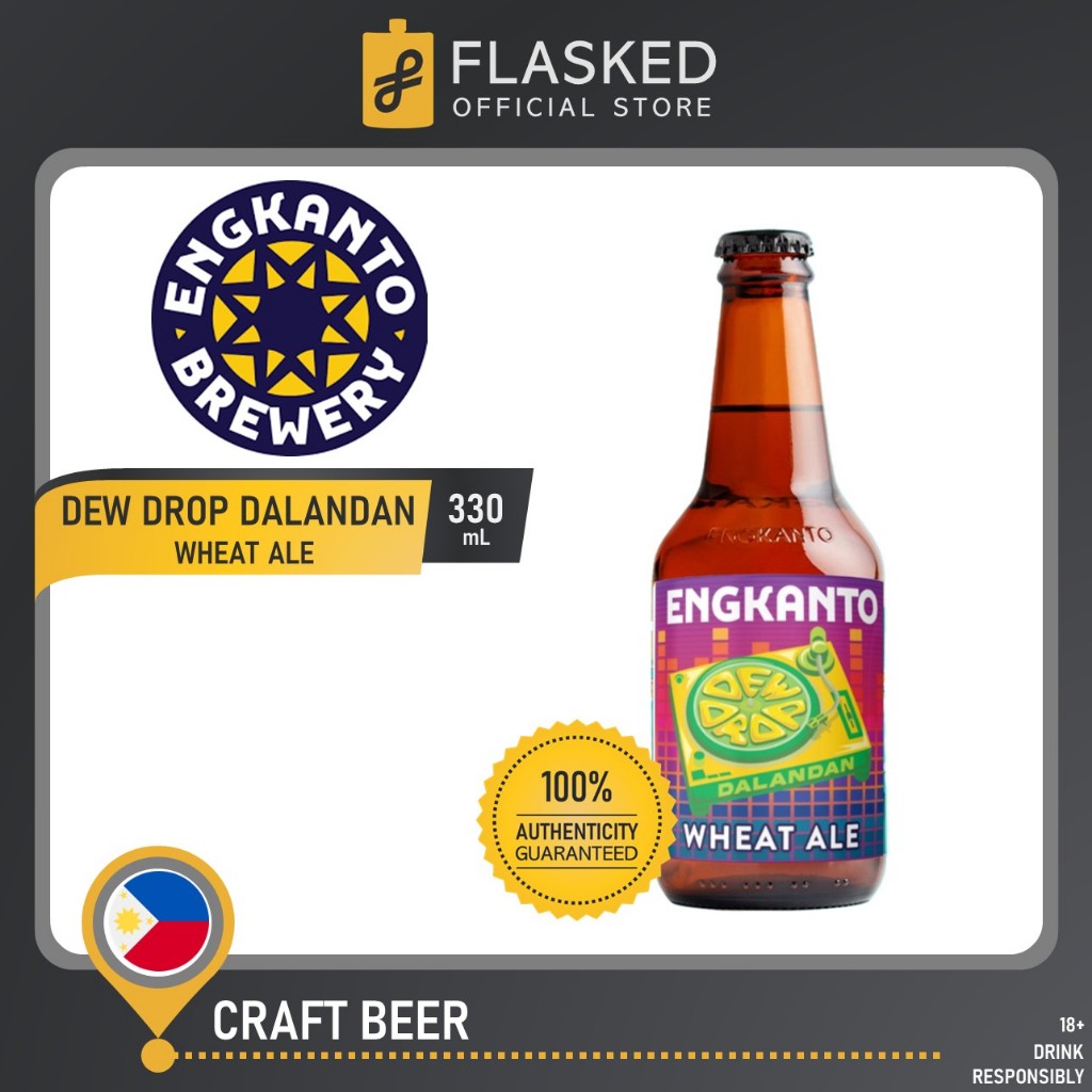 Engkanto Dalandan Wheat Ale Beer 330mL | Shopee Philippines