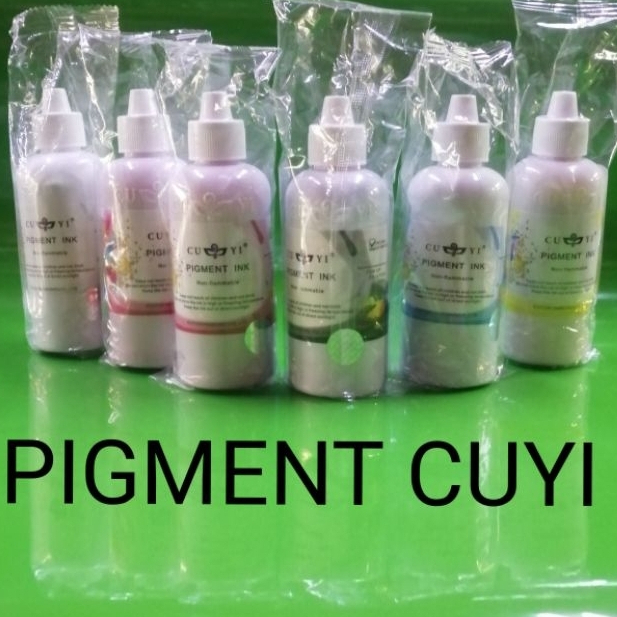 PIGMENT CUYI INK FOR PRINTER 100 ML 6 COLOR AVAILABLE | Shopee Philippines