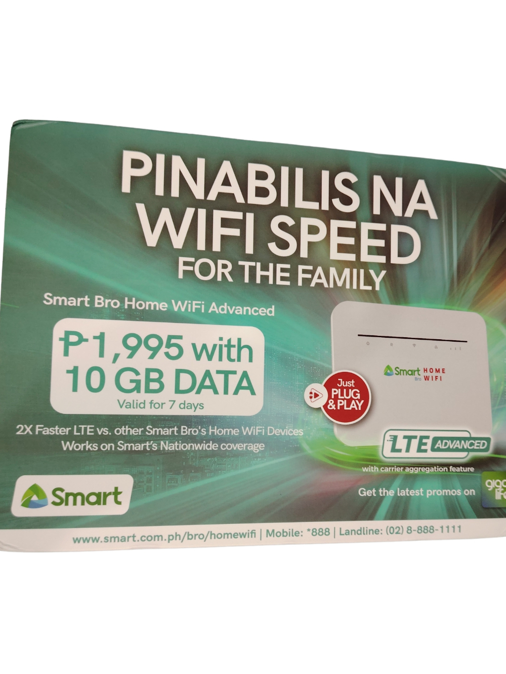 SMART PREPAID HOME WIFI LTE ADVANCE - BOOSTEVEN R291 (BRAND NEW AND ...