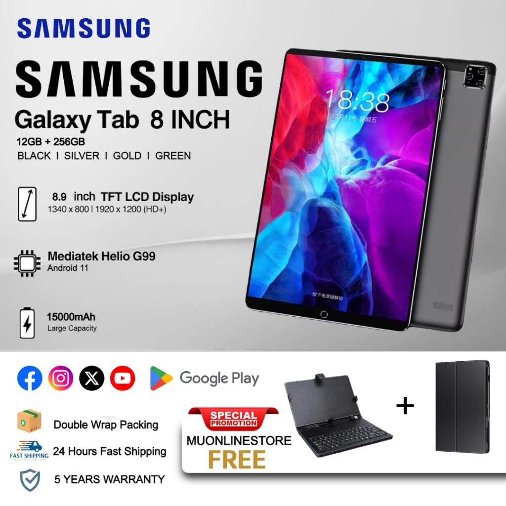 𝐒𝐚𝐦𝐬𝐮𝐧𝐠 𝐆𝐚𝐥𝐚𝐱𝐲 𝐓𝐚𝐛 𝐒 Tablet 12inch 16GB RAM +512GB ROM Smart Tablet