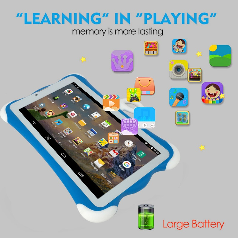 Kids Android Tablet 7 inch Smart Tablet For Children With Wifi & Sim ...