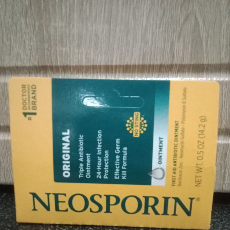 NEOSPORIN antibiotic ointment NT WT 0.5OZ (14.2g) Shopee Philippines